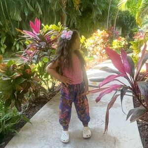 Zimmermann Tropicana Pant & Zara Beaded Strap Knit Top